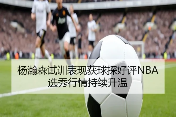 杨瀚森试训表现获球探好评NBA选秀行情持续升温